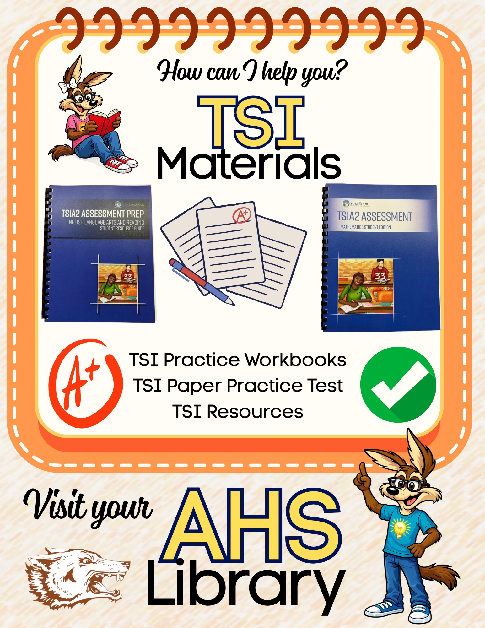 Visit the AHS Library